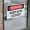 Signmission Keep Gate Closed, 18 in W x Rectangle, Vinyl Decal OS-2PACK-DS-D-1218-L-1387 - alternate 7